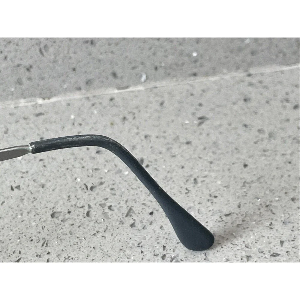 Marchon Leonard Natural Eyeglasses Frames ONLY 53-20-135 metal full rim aviator